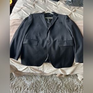 Zara Mens Blazer. Italian Suit / Sport Jacket in Black. Salvatore Lorente.